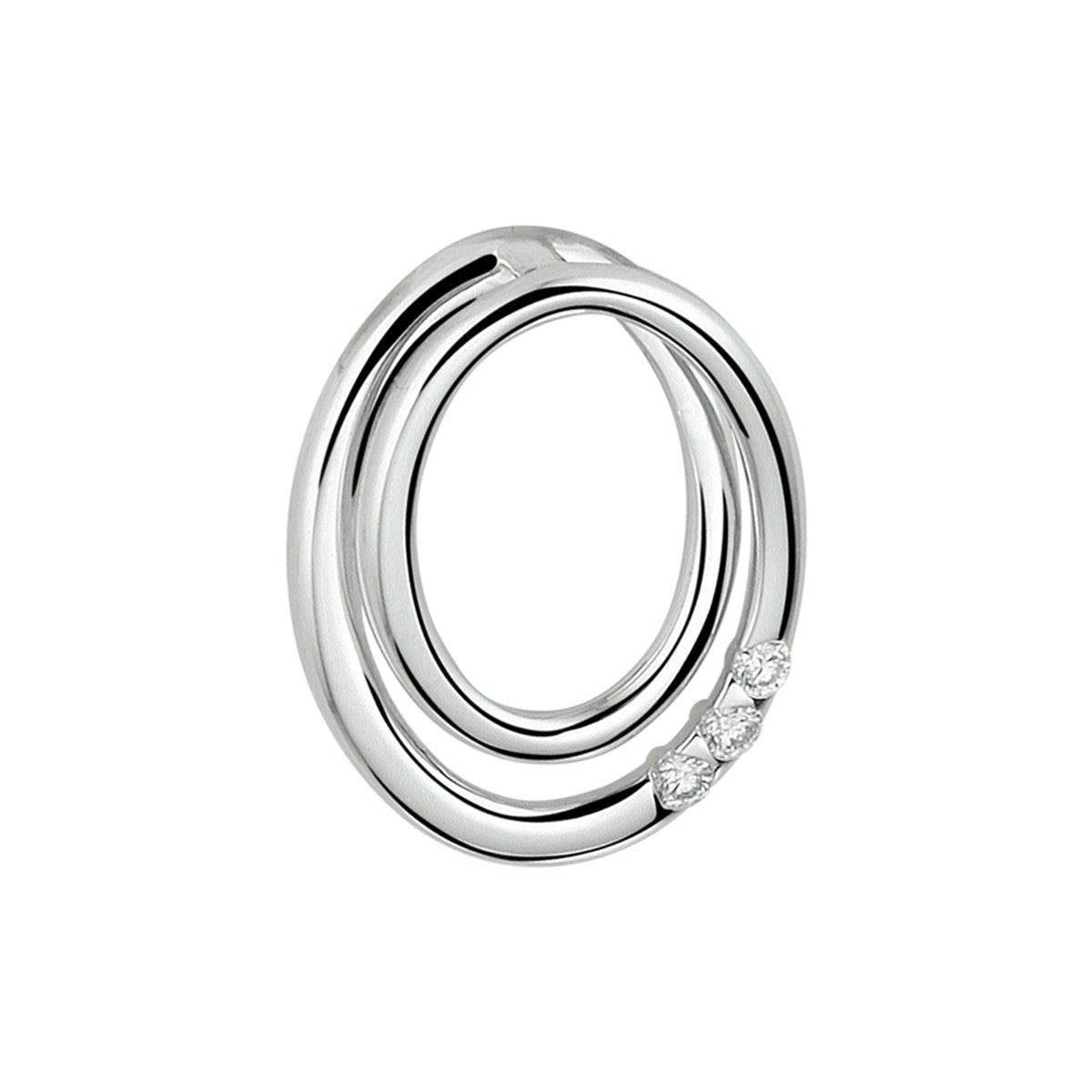 Fantasy Collection Hanger diamant 0.04ct h si 14K witgoud