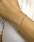 14K Witgoud Armband Venetiaans Bol 19 Cm 4105579 - PansiteNederland.nl