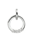 14K witgoud hanger diamant 0.09ct h si 4105589 - PansiteNederland.nl