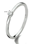 14K Witgouden Ring Diamant 0.05Ct H Si 4105694 - PansiteNederland.nl