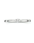 14K Witgouden Ring Diamant 0.10Ct H Si 4105726 - PansiteNederland.nl