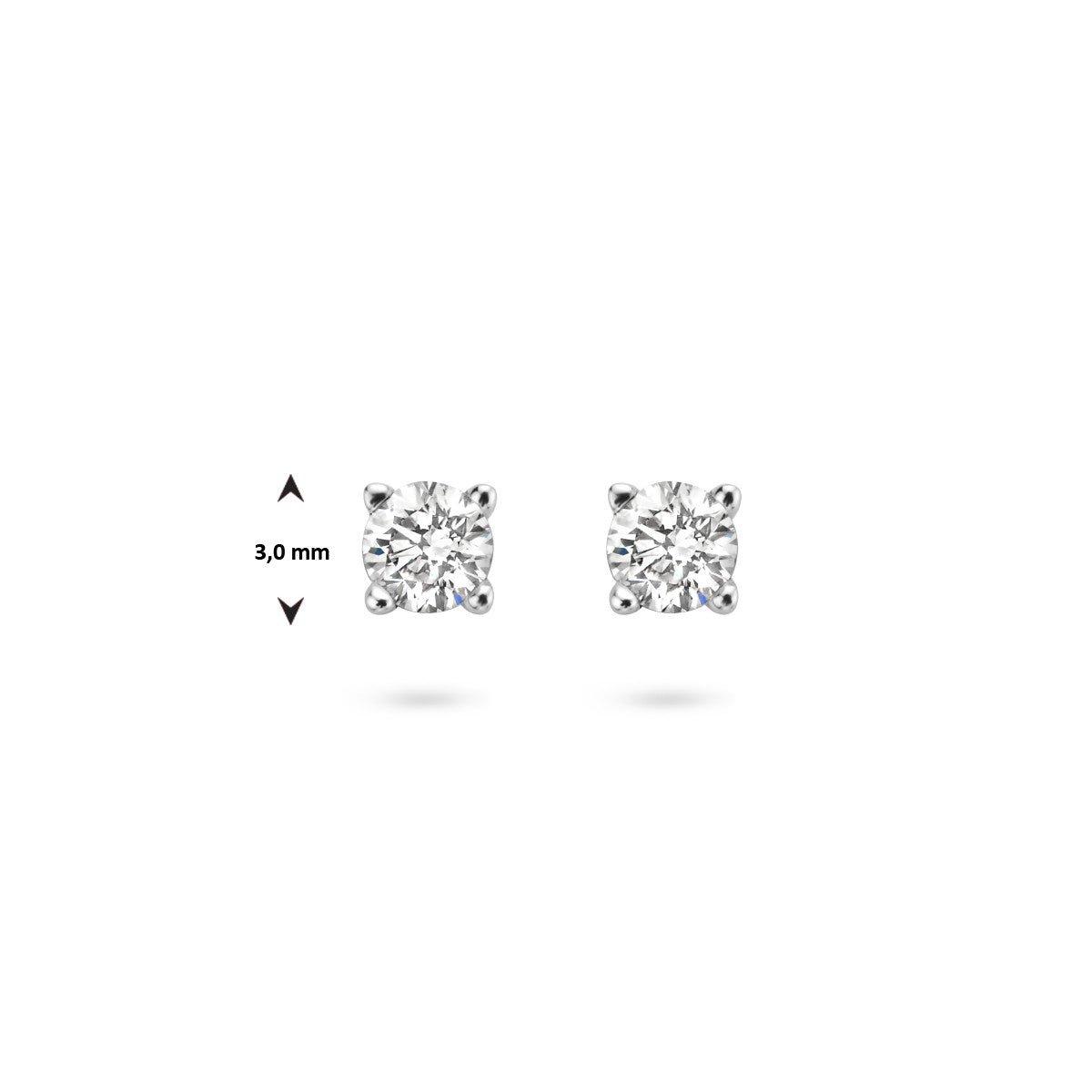 Fantasy Collection Oorbellen diamant h si 14K witgoud - PSN4105730