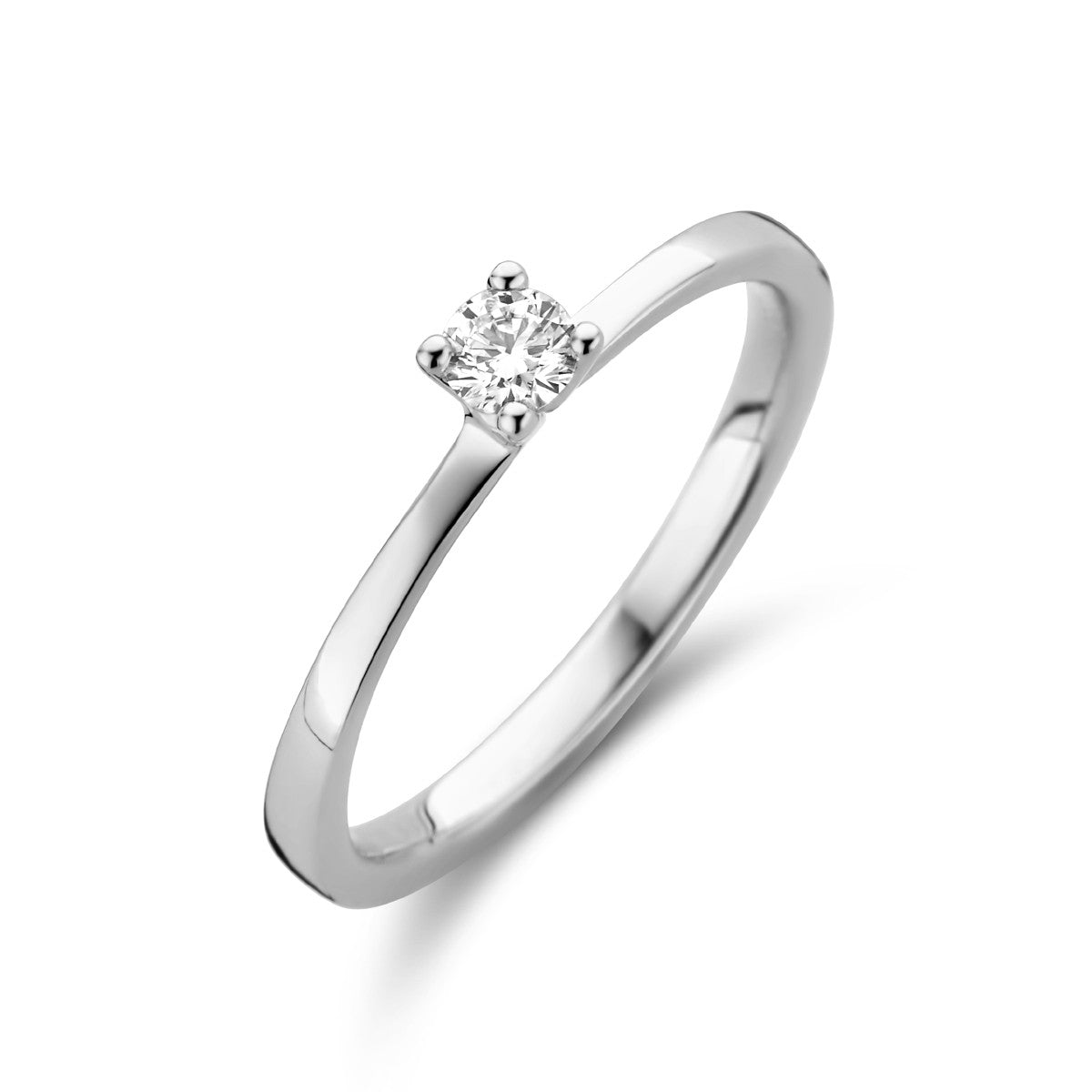 Fantasy Collection Ring diamant 0.15ct h si 14K witgoud