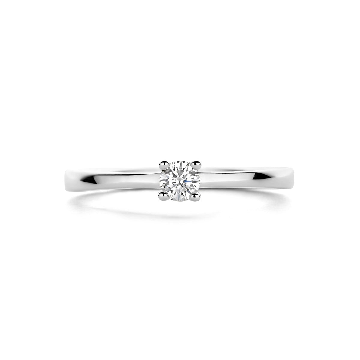 Fantasy Collection Ring diamant 0.15ct h si 14K witgoud
