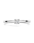 14K Witgouden Ring Diamant 0.15Ct H Si 4105756 - PansiteNederland.nl