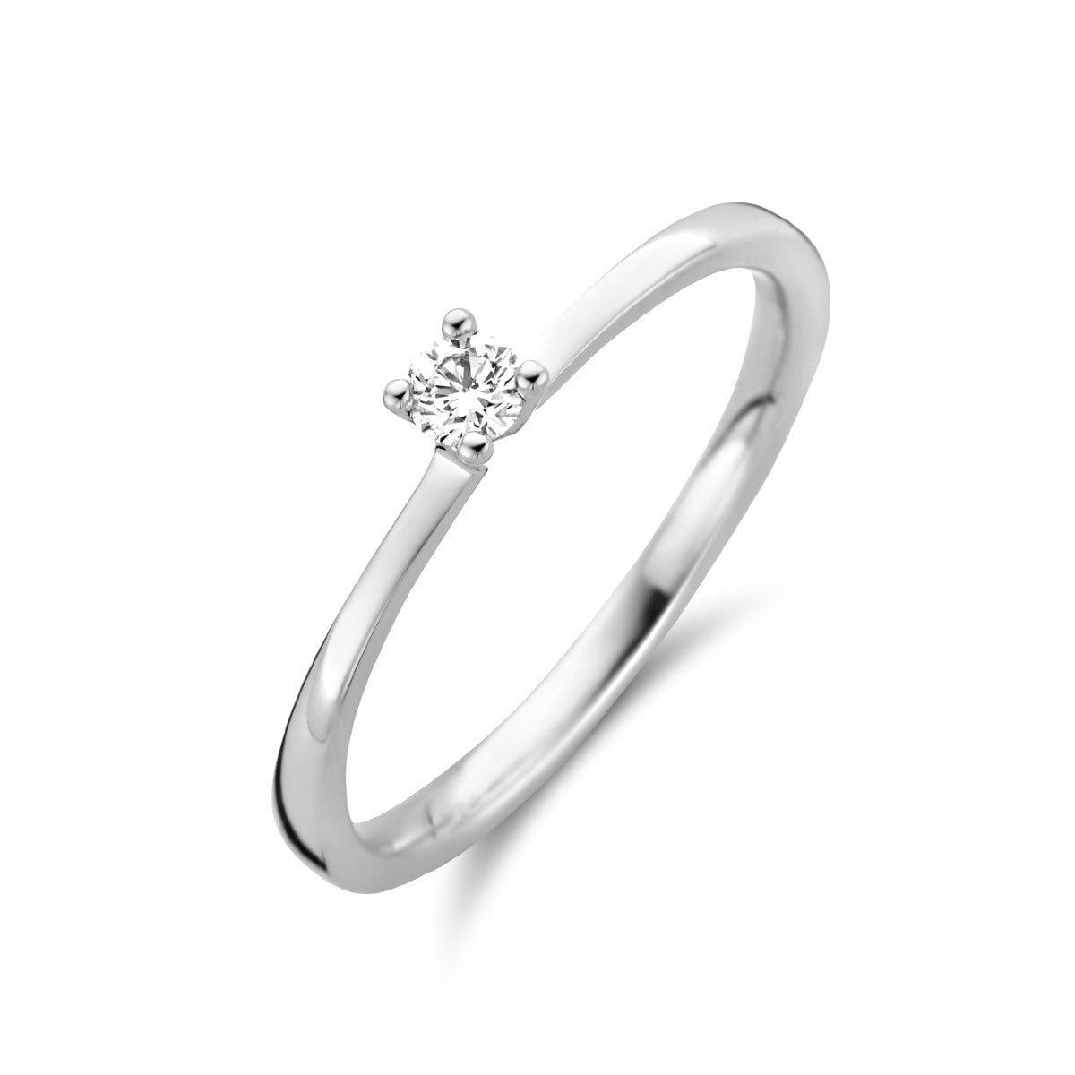 Fantasy Collection Ring diamant 0.10ct h si 14K witgoud