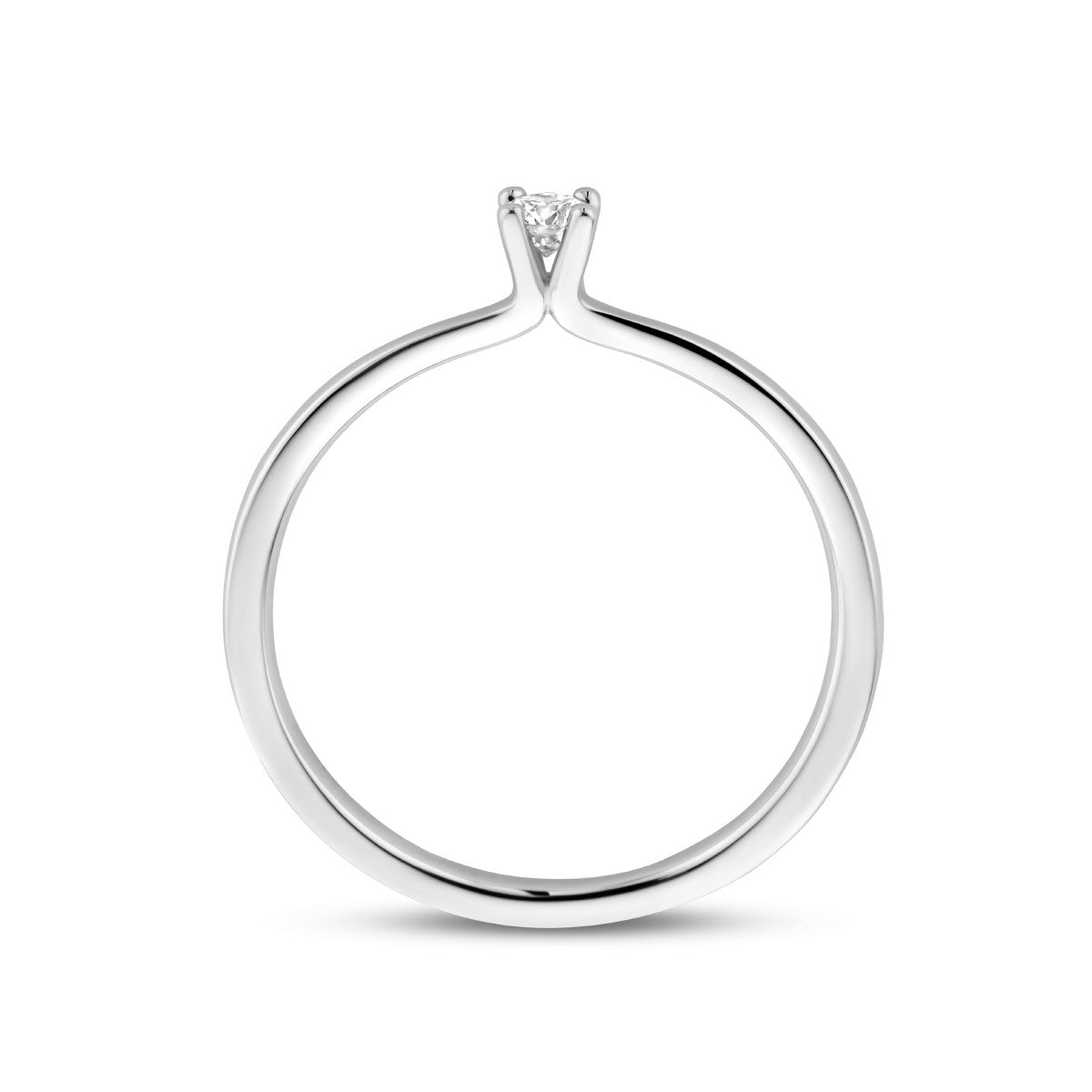 Fantasy Collection Ring diamant 0.10ct h si 14K witgoud