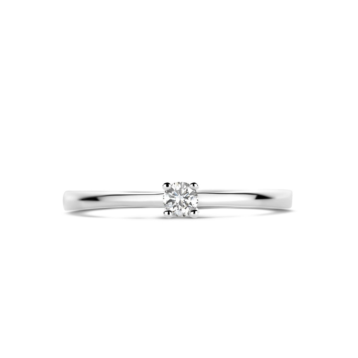 Fantasy Collection Ring diamant 0.10ct h si 14K witgoud
