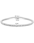 14K Witgoud Tennisarmband Lab Grown Diamant 3.00Ct G Si 2,7 Mm 17,5 Cm 4105964 - PansiteNederland.nl