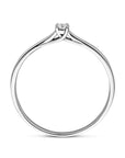 14K Witgouden Aanzoeksring Diamant 0.05Ct H Si 4106031 - PansiteNederland.nl