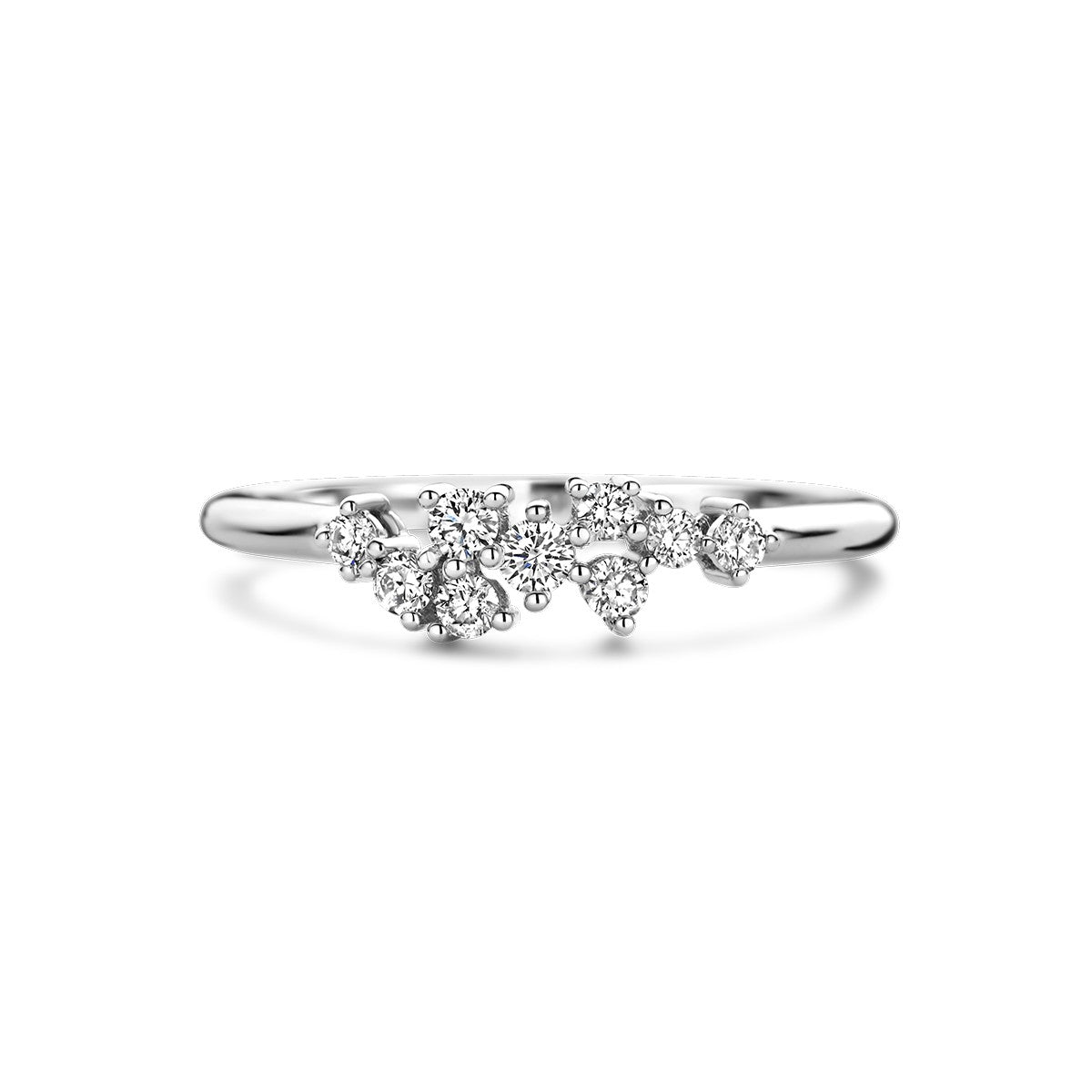 Fantasy Collection Ring diamant 0.21ct h si 14K witgoud