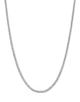 14K witgoud tenniscollier lab grown diamant 7.00ct g si 3,0 mm 42 cm 4106083 - PansiteNederland.nl