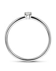 14K Witgouden Aanzoeksring Diamant 0.10Ct H Si 4106181 - PansiteNederland.nl