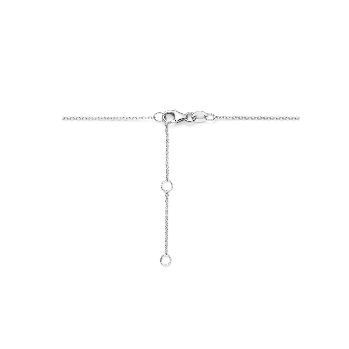 Fantasy Collection Collier diamant 0.16ct h si 41 - 43 - 45 cm 14K witgoud