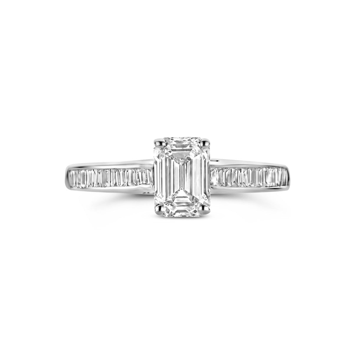 Fantasy Collection Ring lab grown diamant 1.19ct h si 14K witgoud