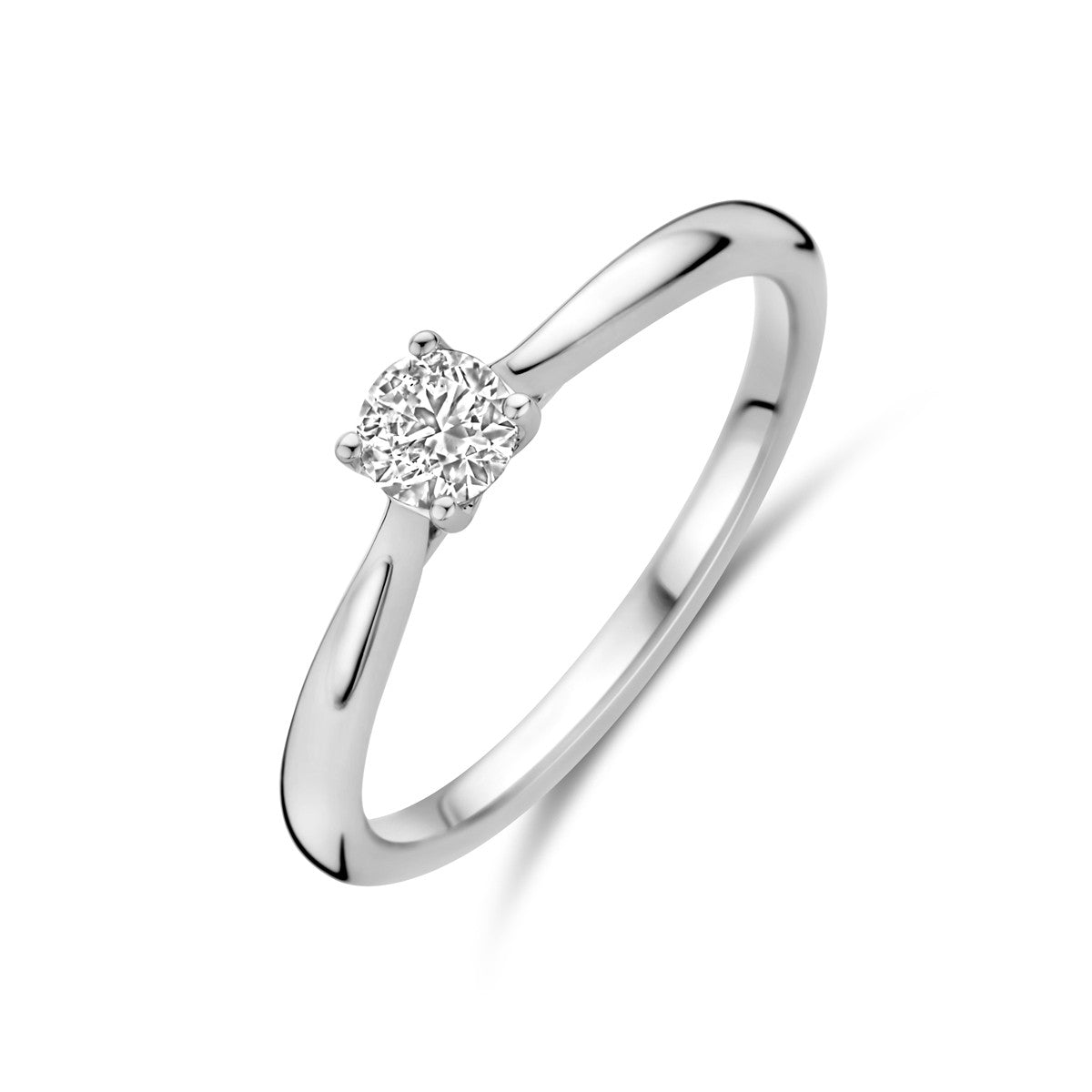 Fantasy Collection Ring lab grown diamant 0.25ct h si 14K witgoud