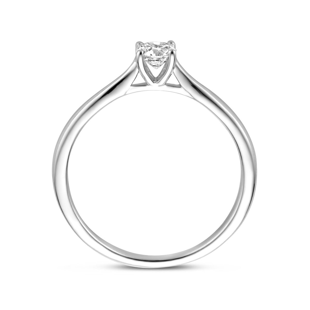 Fantasy Collection Ring lab grown diamant 0.25ct h si 14K witgoud