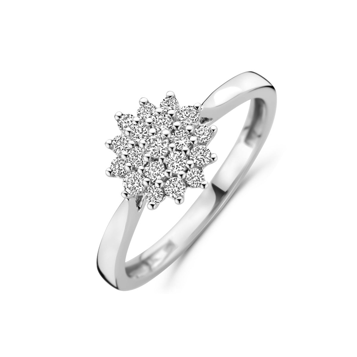 Fantasy Collection Ring lab grown diamant 0.33ct h si 14K witgoud
