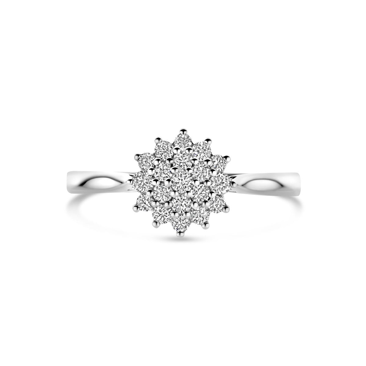 Fantasy Collection Ring lab grown diamant 0.33ct h si 14K witgoud