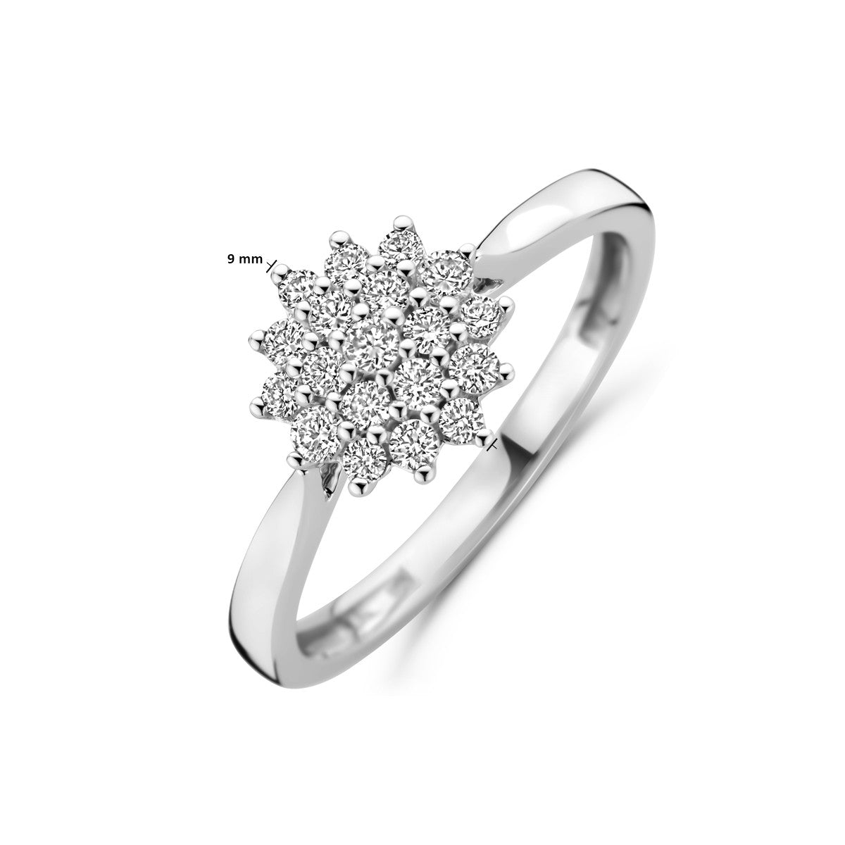 Fantasy Collection Ring lab grown diamant 0.33ct h si 14K witgoud