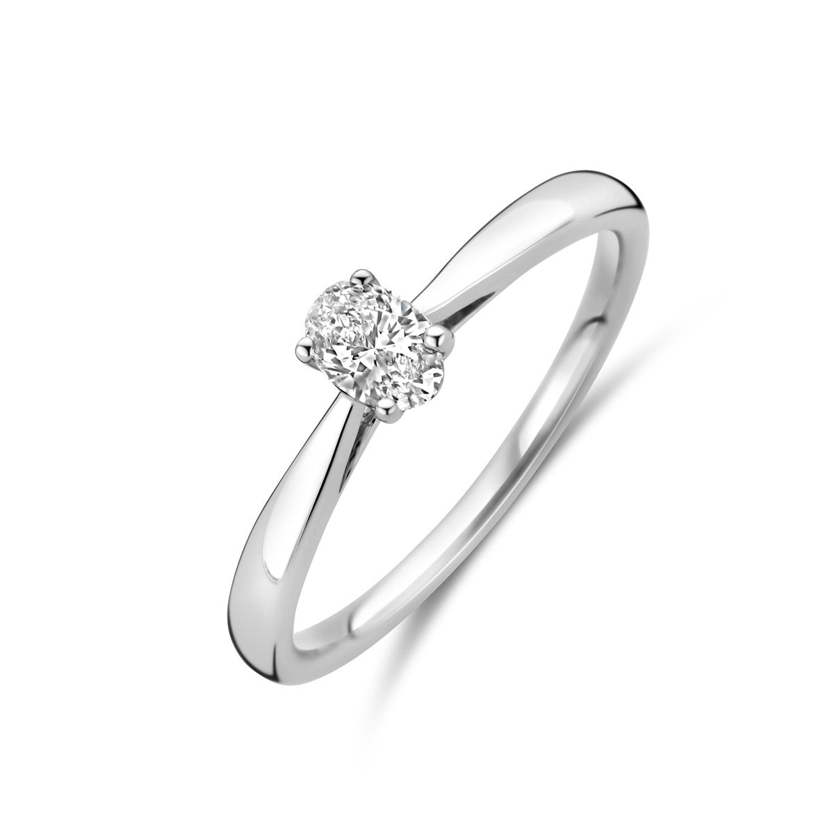 Fantasy Collection Ring lab grown diamant 0.25ct h si 14K witgoud