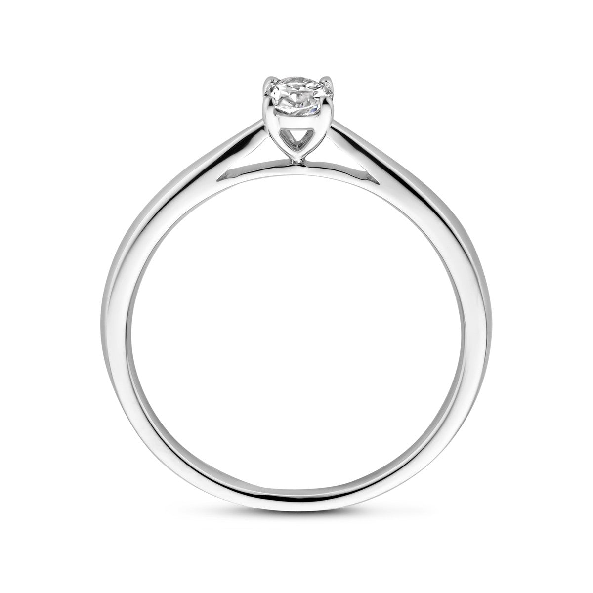 Fantasy Collection Ring lab grown diamant 0.25ct h si 14K witgoud
