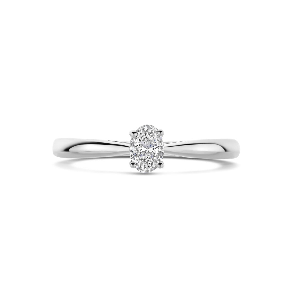 Fantasy Collection Ring lab grown diamant 0.25ct h si 14K witgoud