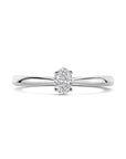 14K Witgouden Ring Lab Grown Diamant 0.25Ct H Si 4106292 - PansiteNederland.nl