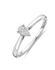 14K Witgouden Ring Lab Grown Diamant 0.25Ct H Si 4106308 - PansiteNederland.nl