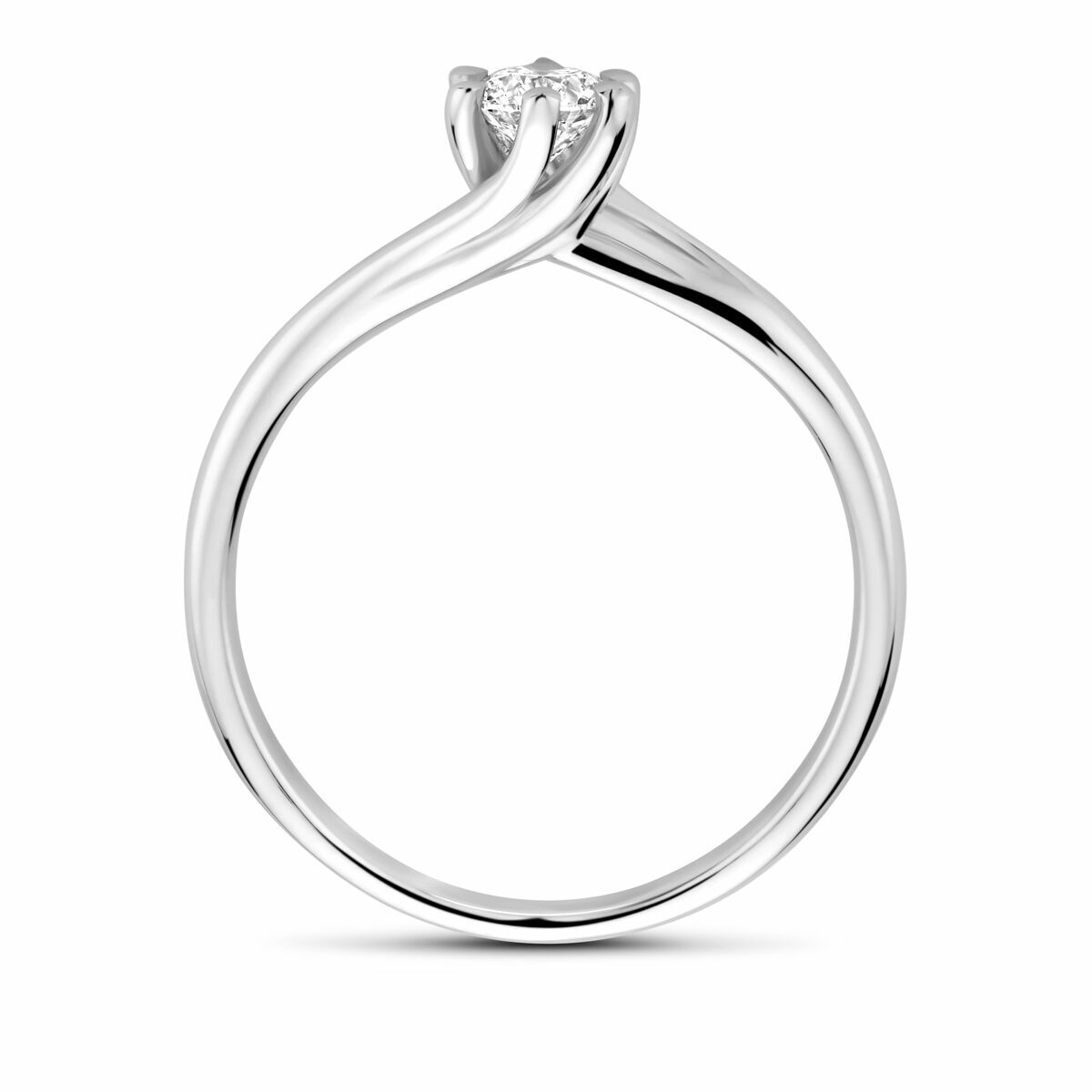 Fantasy Collection Ring lab grown diamant 0.30ct g vs 14K witgoud