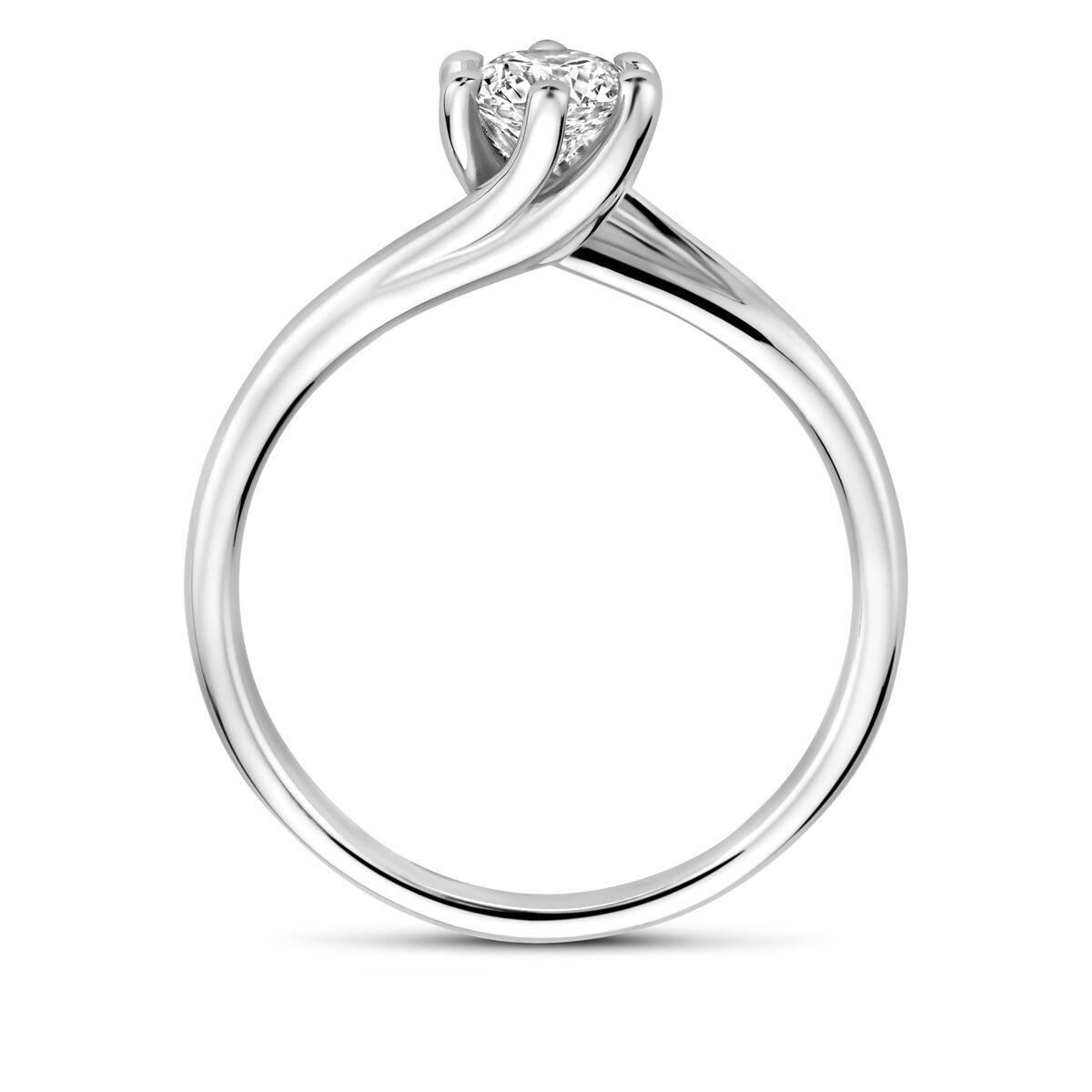 Fantasy Collection Ring lab grown diamant 0.50ct g vs 14K witgoud