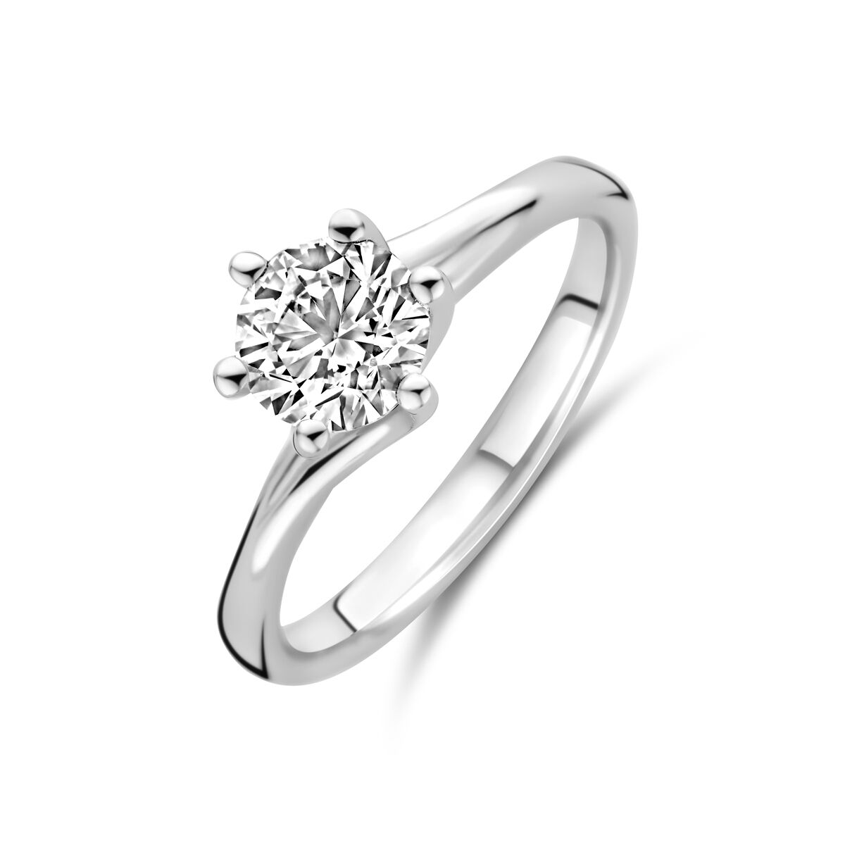 Fantasy Collection Ring lab grown diamant 1.00ct g vs 14K witgoud