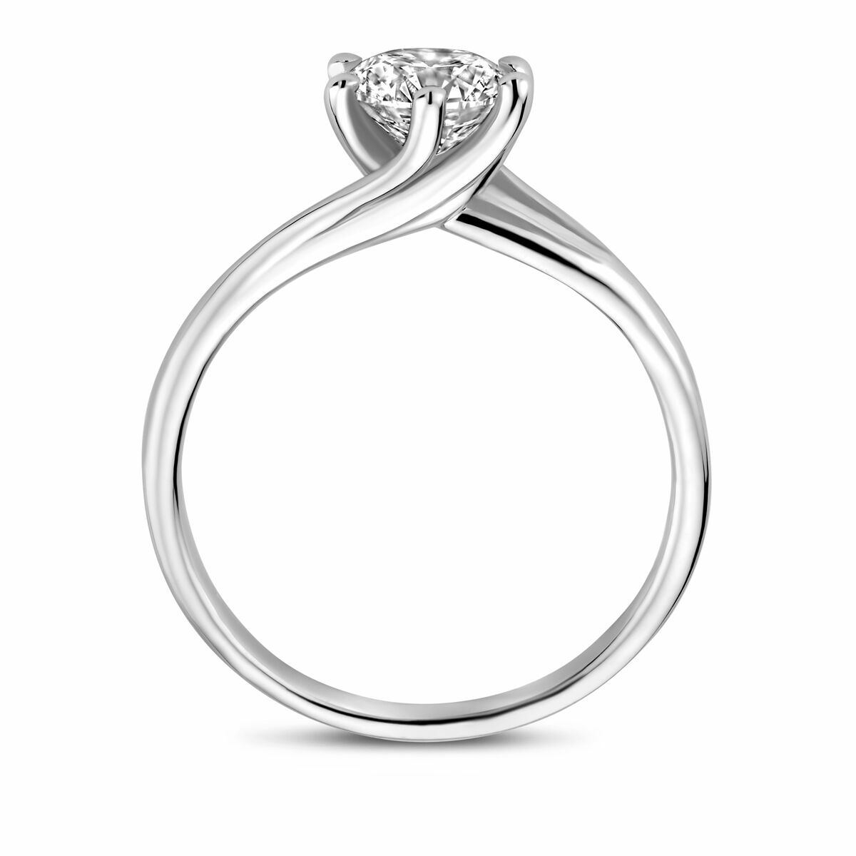 Fantasy Collection Ring lab grown diamant 1.00ct g vs 14K witgoud
