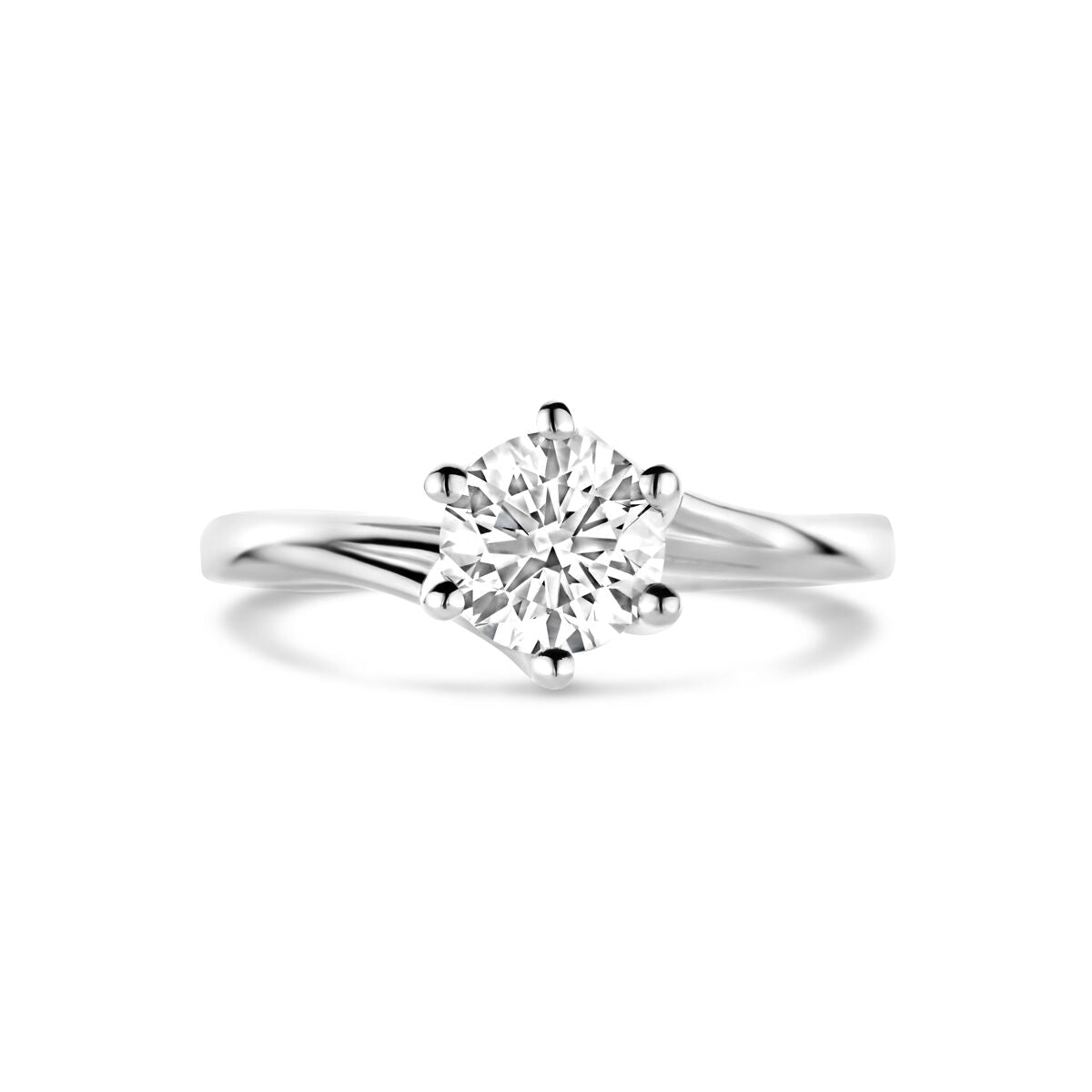 Fantasy Collection Ring lab grown diamant 1.00ct g vs 14K witgoud