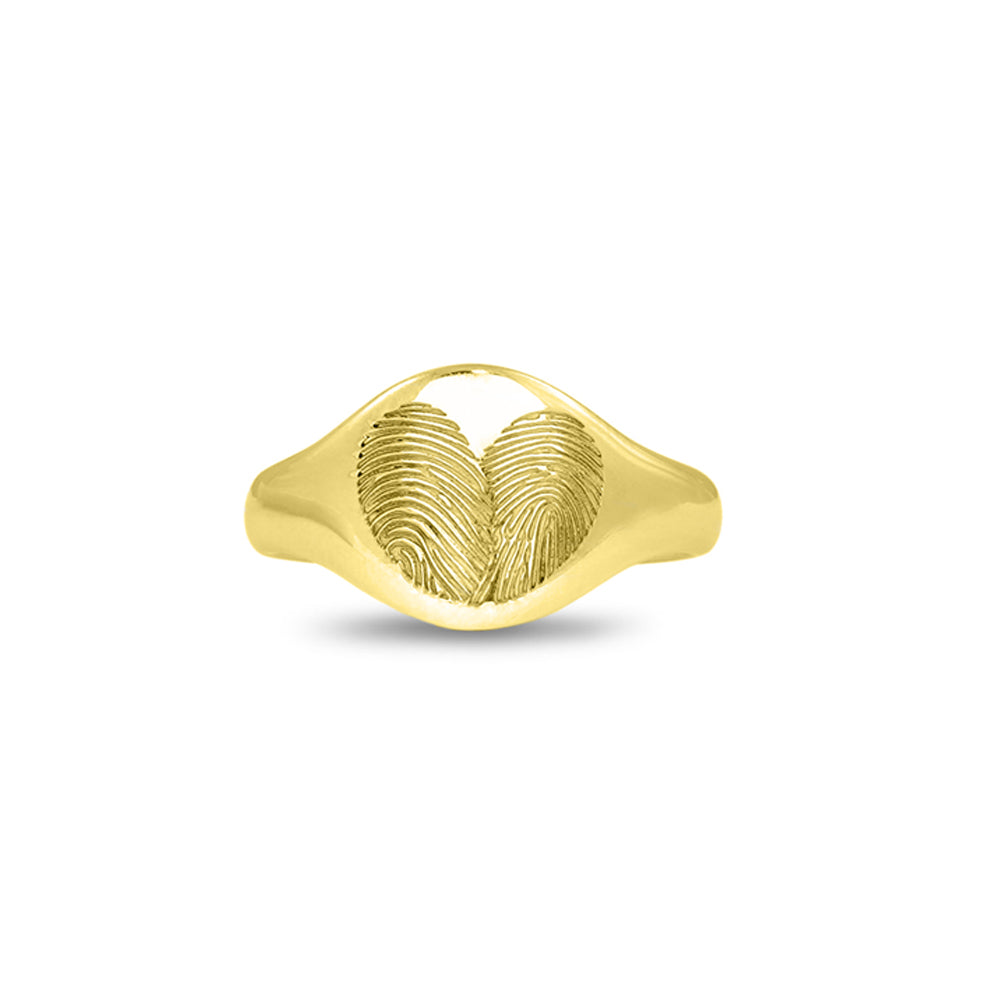 See You Signet Ring - 412-zilver-EU47