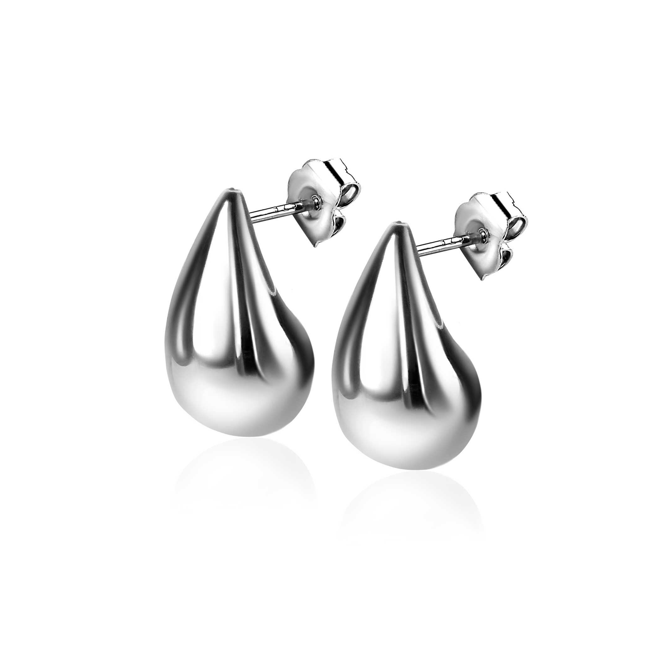 ZINZI Zilveren Oorknoppen 20mm oorbellen - ZIO2589