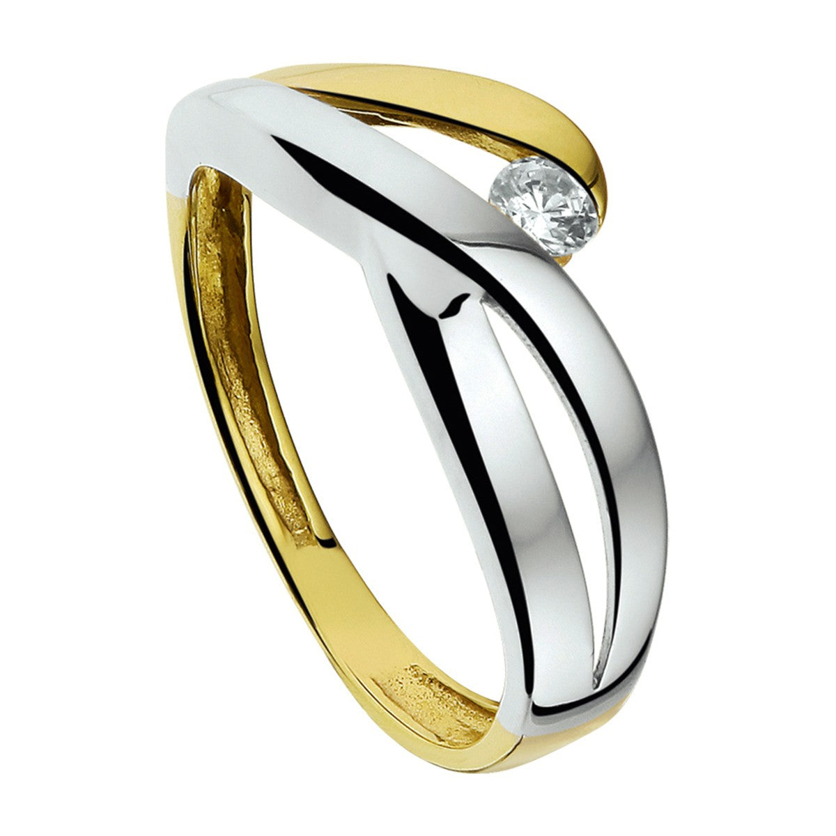 Fantasy Collection Ring zirkonia 14K geelgoud - PSN4205711