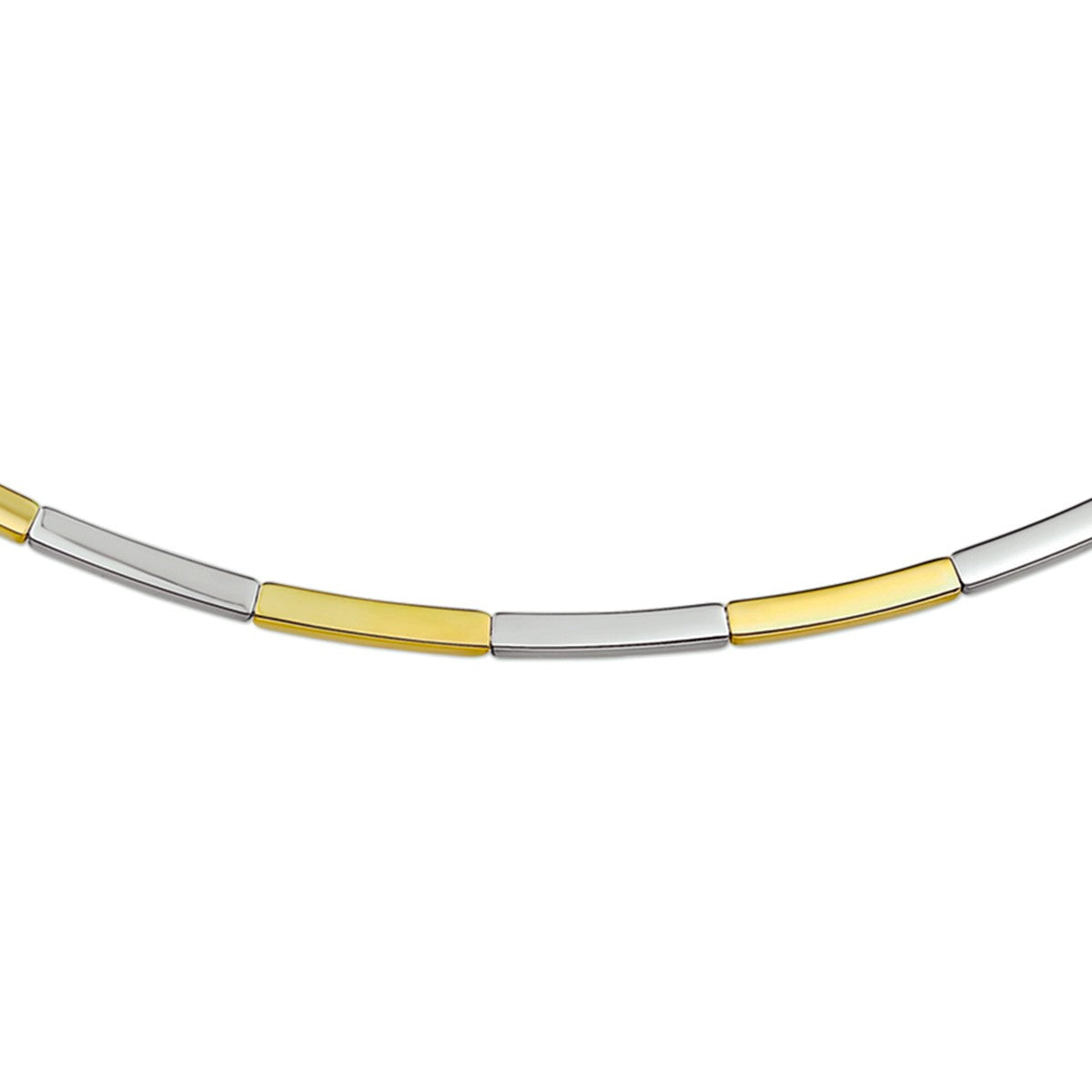 Fantasy Collection Collier 2,5 mm 43 cm 14K bicolor goud