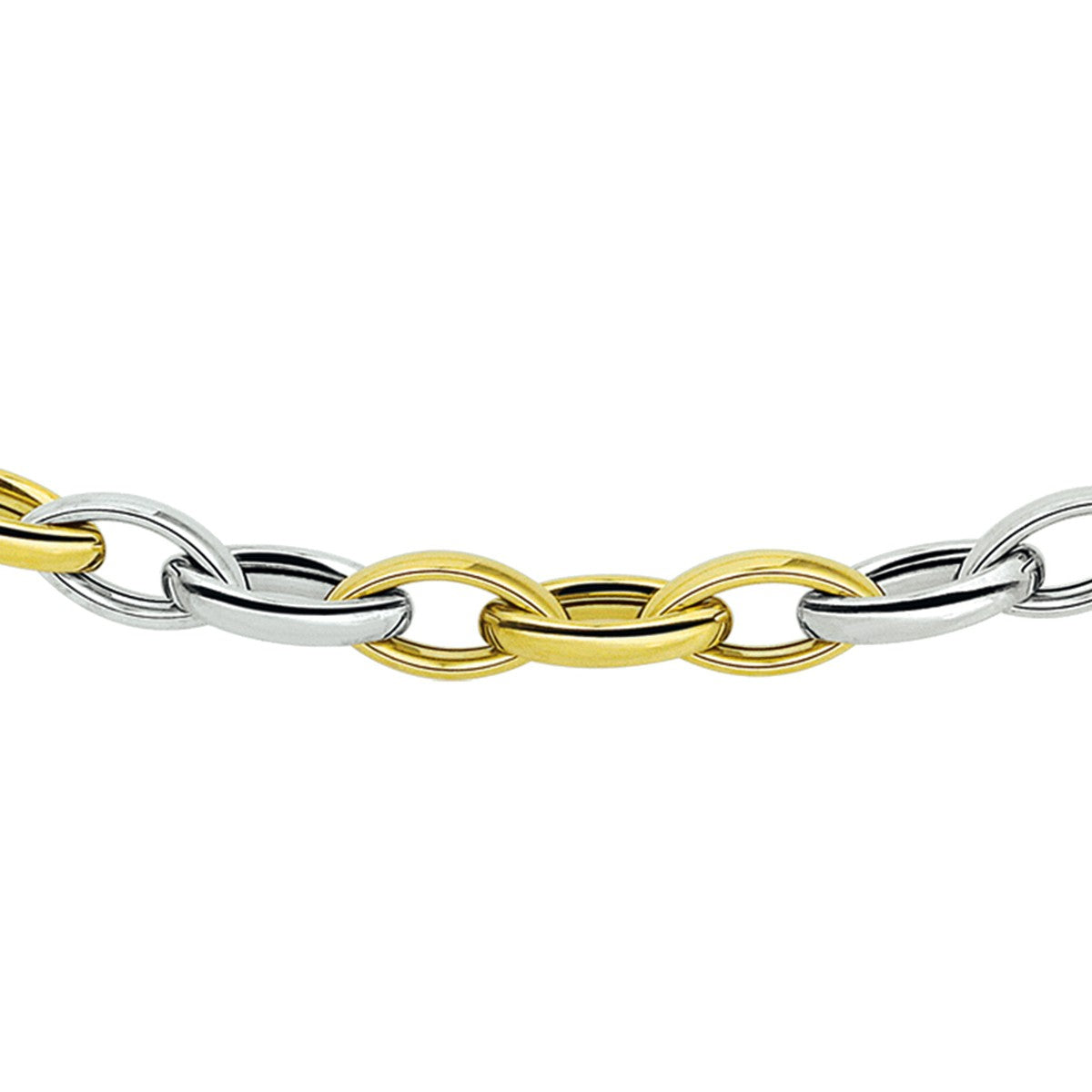 Fantasy Collection Collier 6,0 mm 14K bicolor goud - PSN4207221