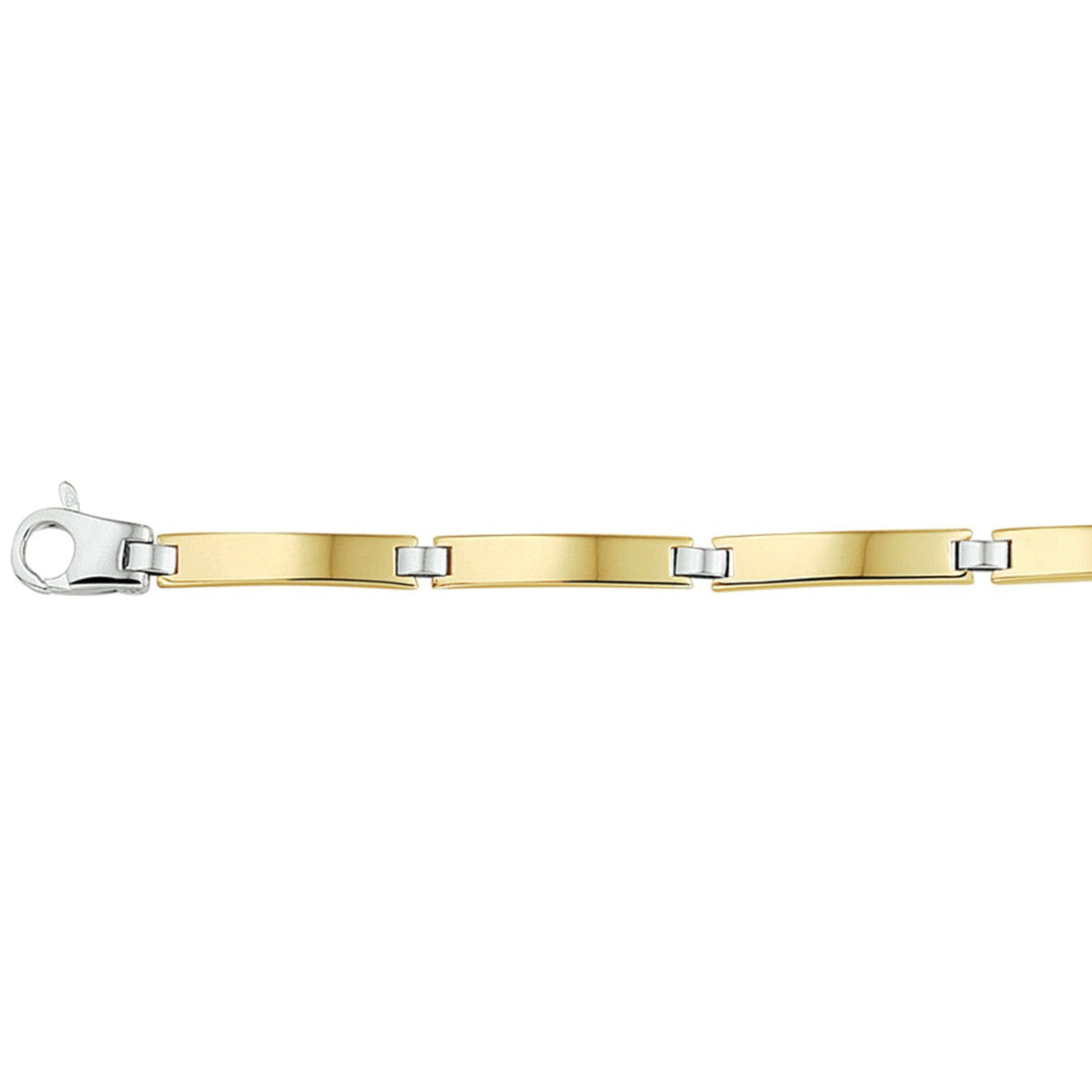 Fantasy Collection Armband 19 cm 14K bicolor goud
