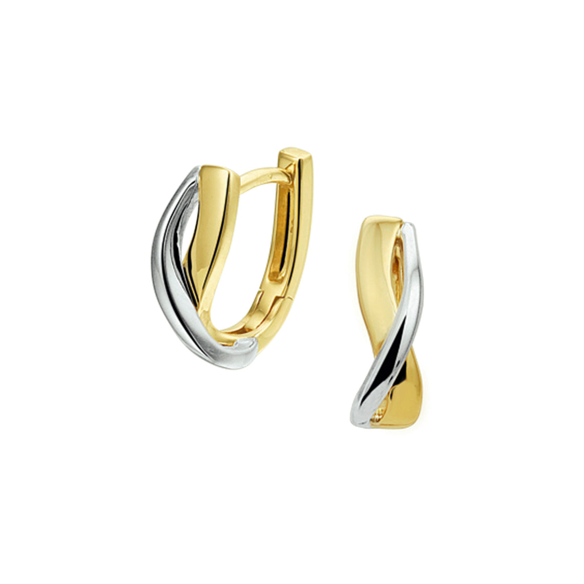 Fantasy Collection Oorbellen 14K bicolor goud