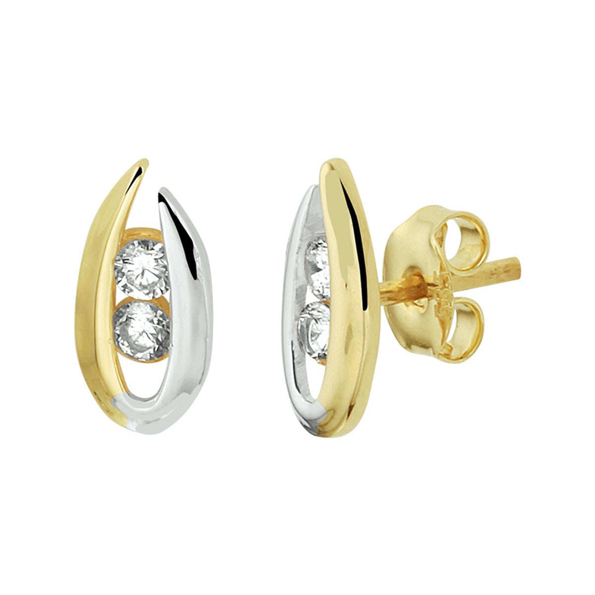 Oorknoppen zirkonia - PSN4208549 - PansiteNederland.nl