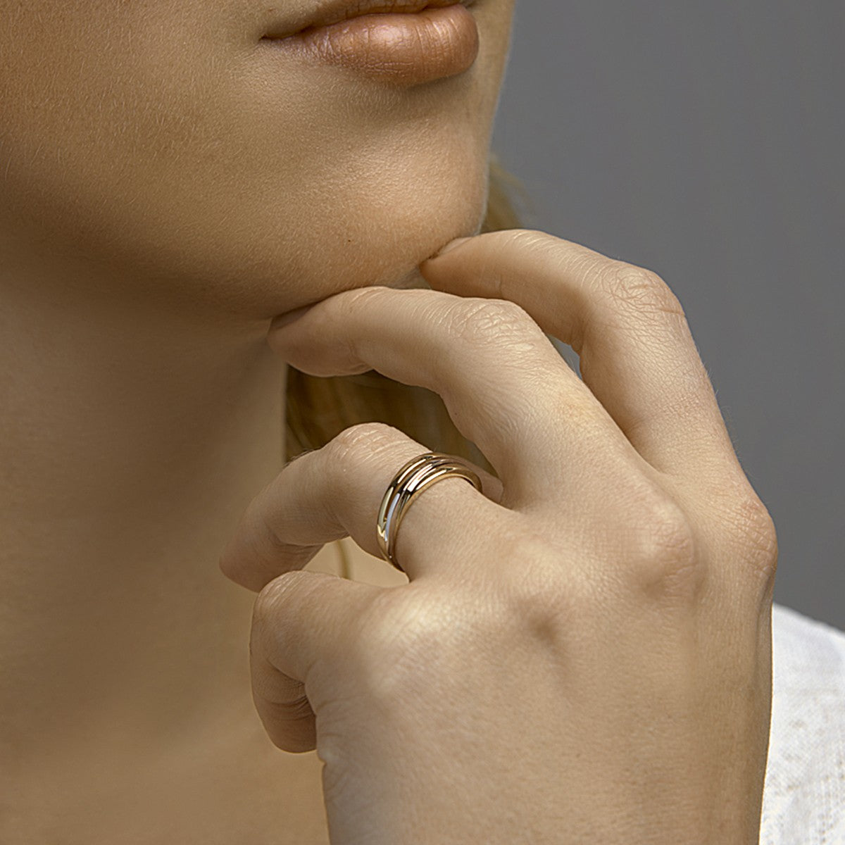 Fantasy Collection Ring 14K bicolor goud