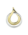 14K bicolor goud geel/wit hanger 4208593 - PansiteNederland.nl