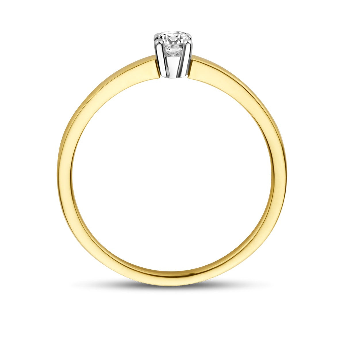 Fantasy Collection Ring diamant 14K bicolor goud