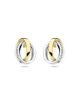 Bicolor gouden oorknoppen diamant 0.05ct (2x 0.025ct) h si - PSN4208953, exclusief en kwalitatief hoogwaardig. Ontdek nu!