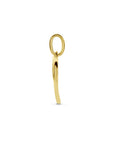 14K bicolor goud geel/wit hanger hartjes zirkonia 4208972 - PansiteNederland.nl