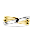 14K bicolor goud geel/wit Ring 14K Bicolor Goud Geel/Wit - 4209017 - PansiteNederland.nl