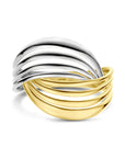 14K bicolor goud geel/wit Ring 14K Bicolor Goud Geel/Wit - 4209025 - PansiteNederland.nl