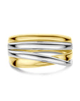 14K bicolor goud geel/wit Ring 14K Bicolor Goud Geel/Wit - 4209029 - PansiteNederland.nl